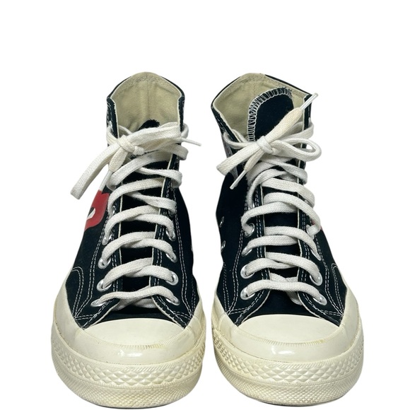 Play Comme de Garçons + Converse High Top Sneakers - Picture 4 of 8
